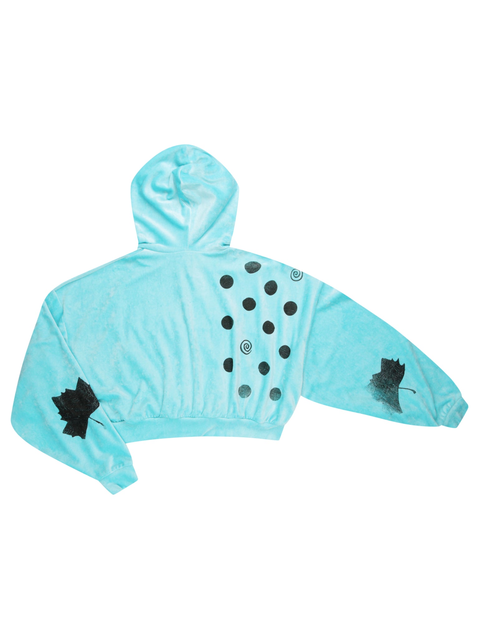 Yummy mummy hoodie in aqua