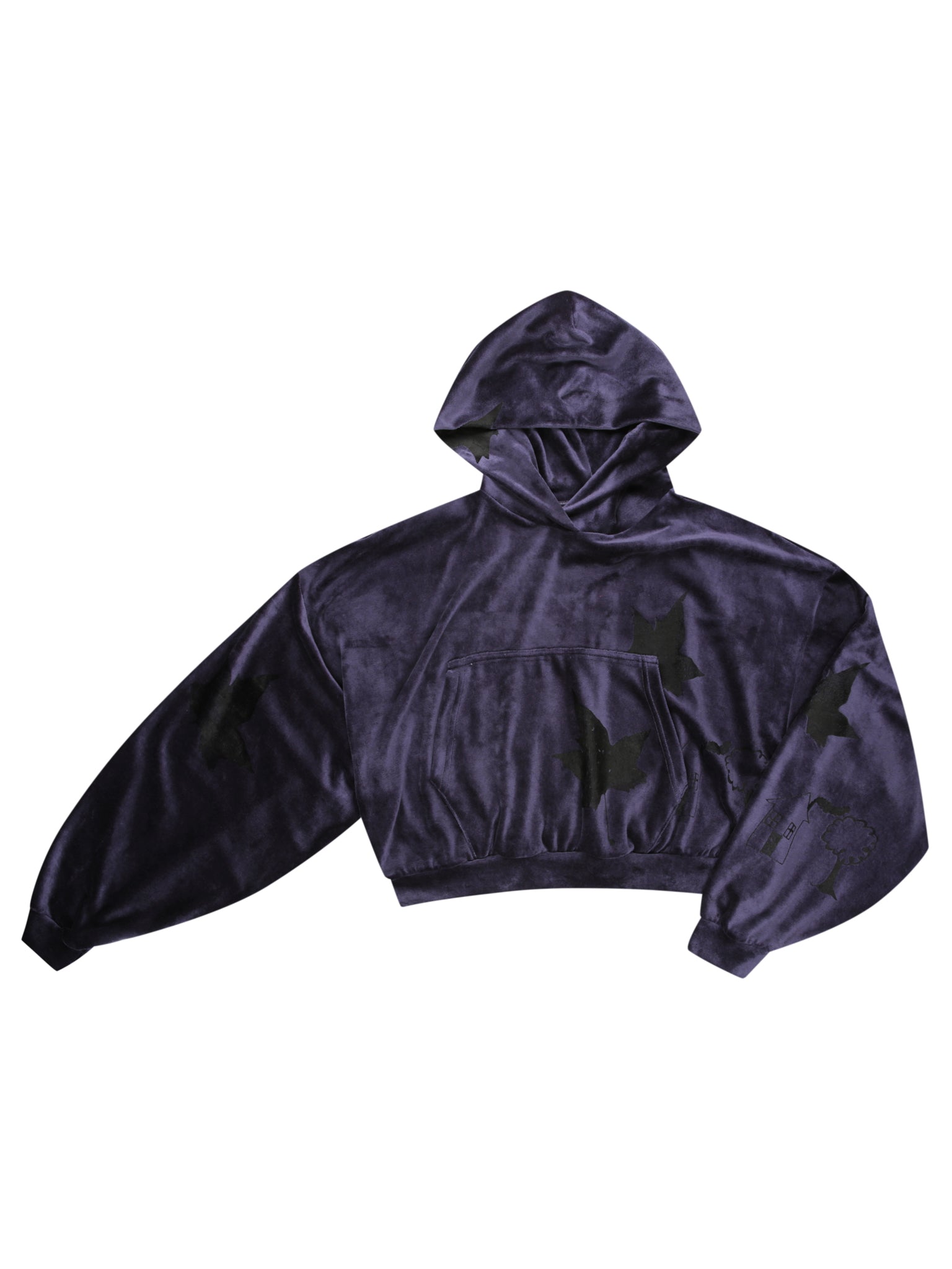 Yummy mummy hoodie in midnight