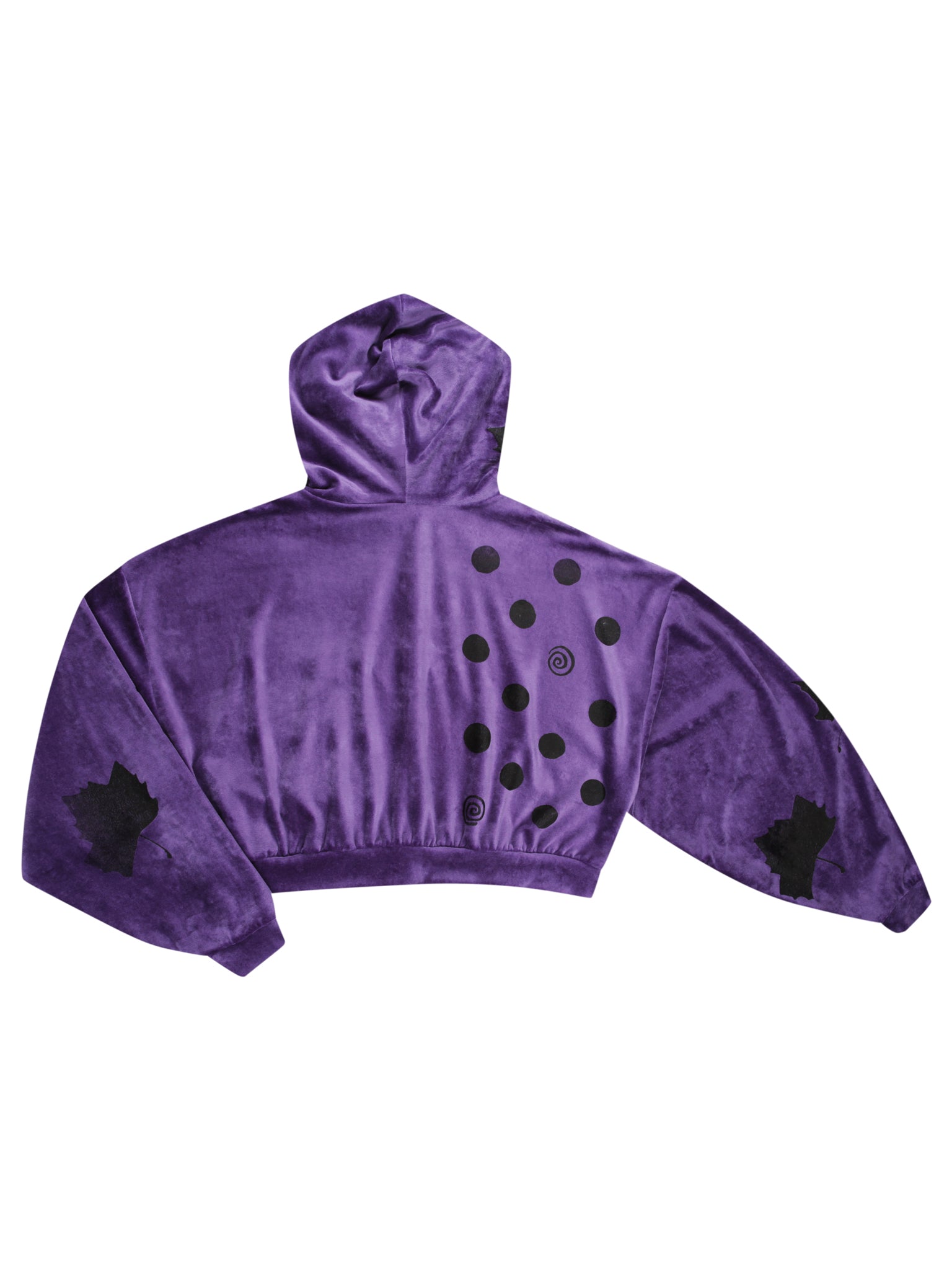 Yummy mummy hoodie in grape