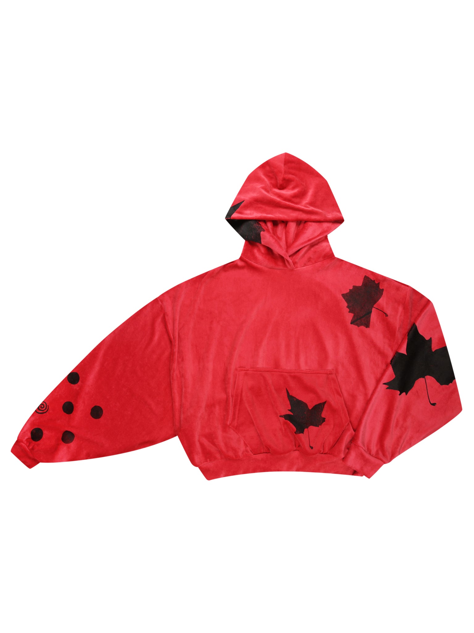 Yummy mummy hoodie in red FIT 2
