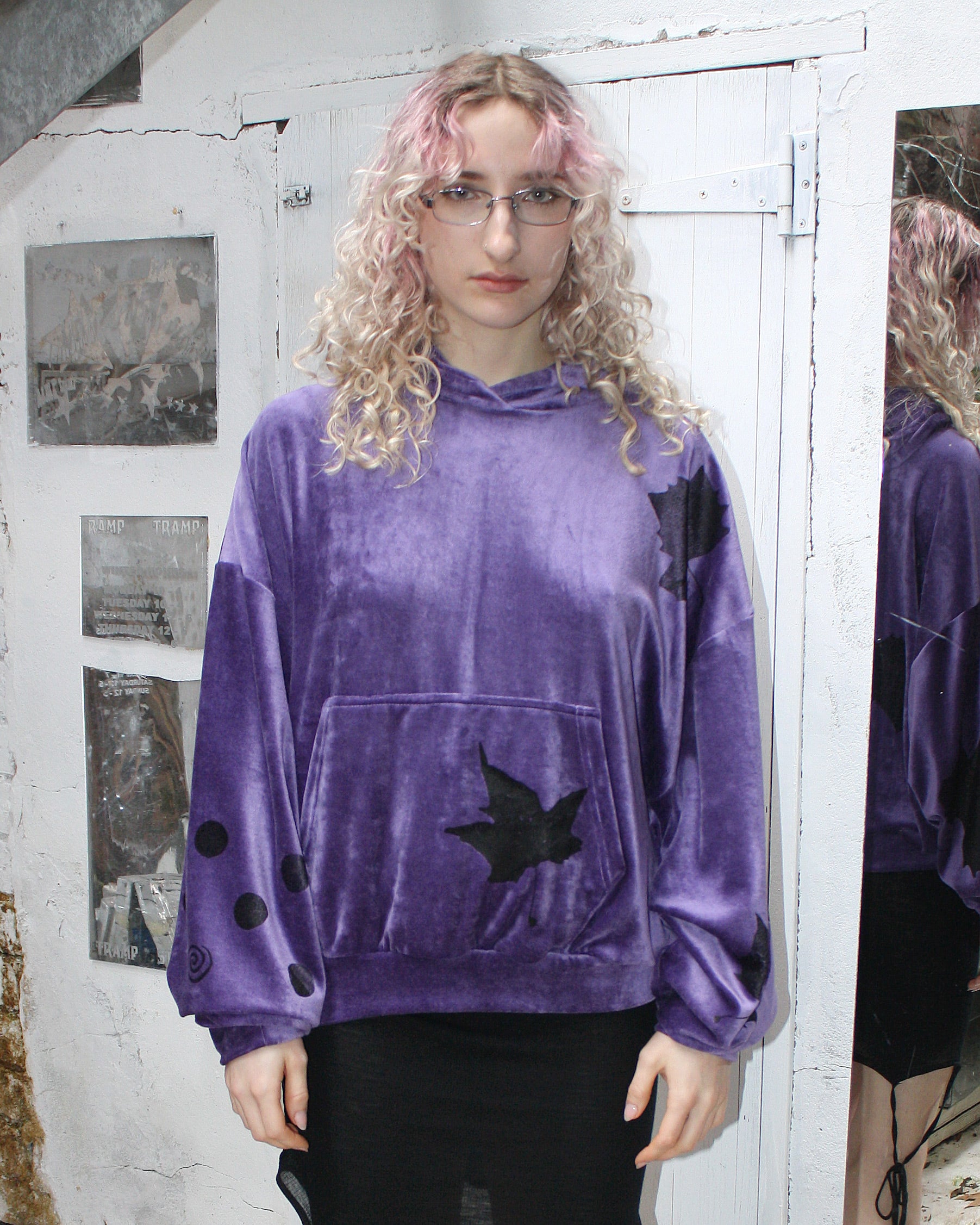 Yummy mummy hoodie in grape FIT 2