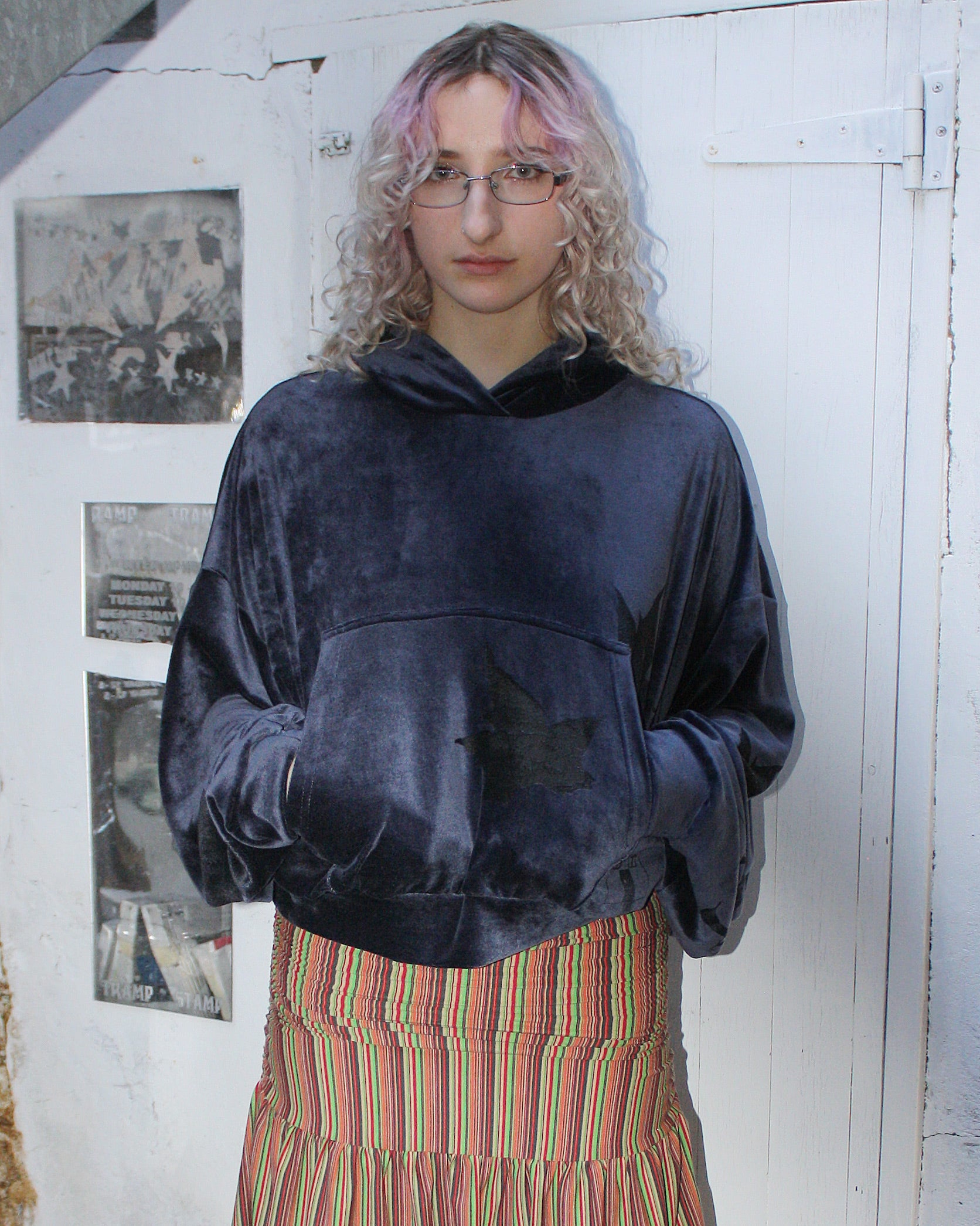 Yummy mummy hoodie in midnight