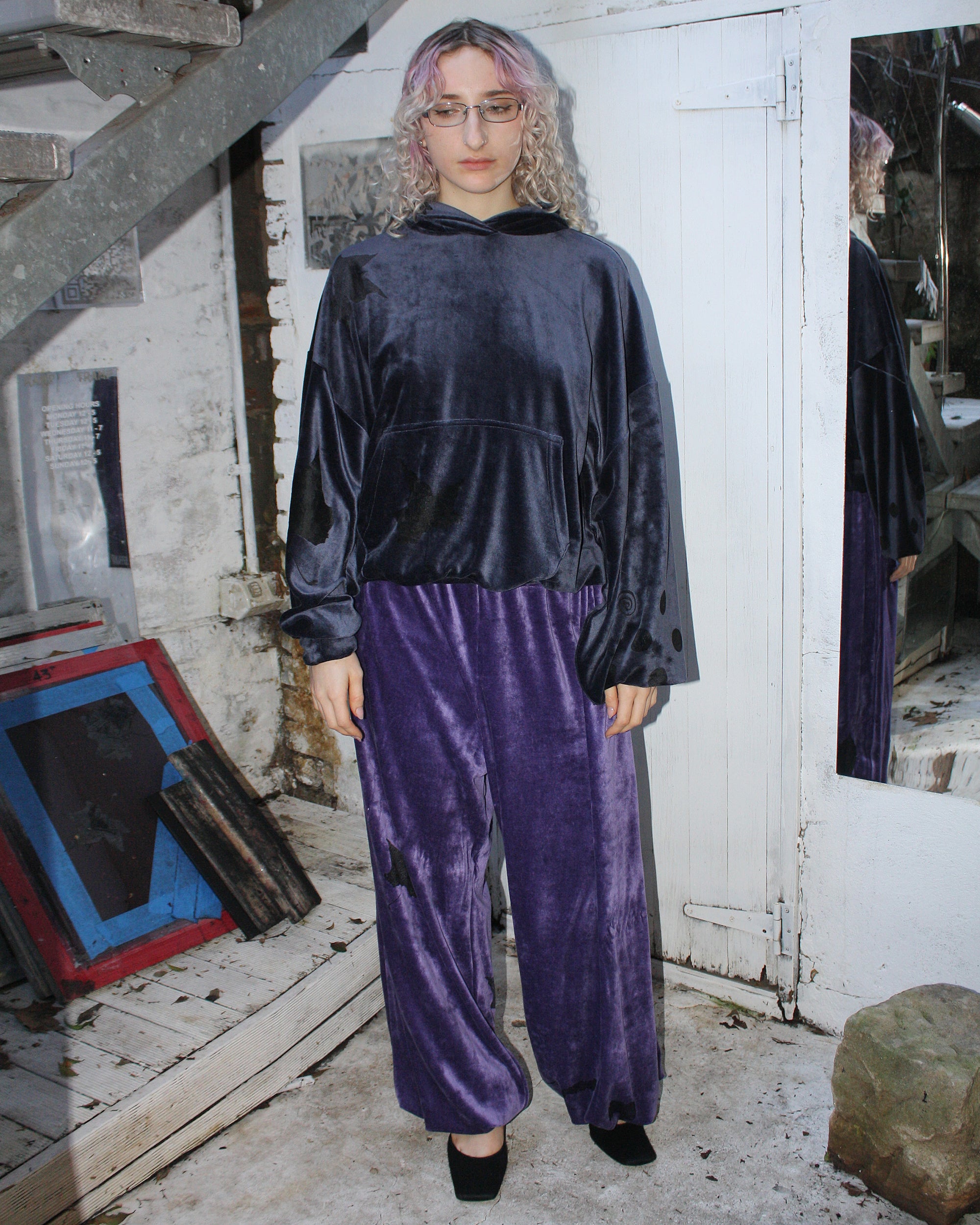 Yummy mummy hoodie in midnight FIT 2