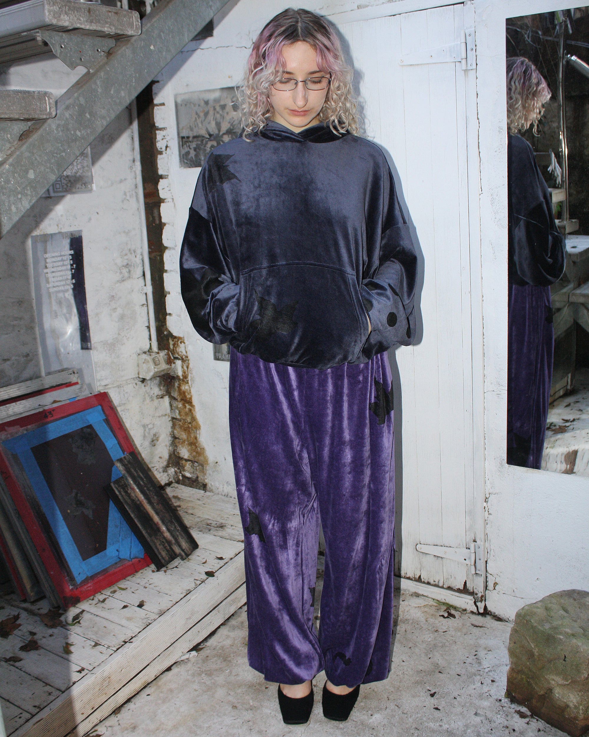 Yummy mummy hoodie in midnight FIT 2